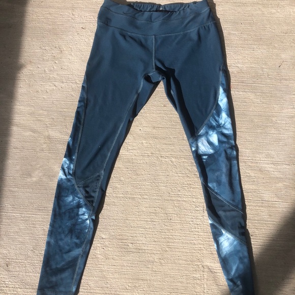 Apana athleisure teal yoga pants - Picture 3 of 6